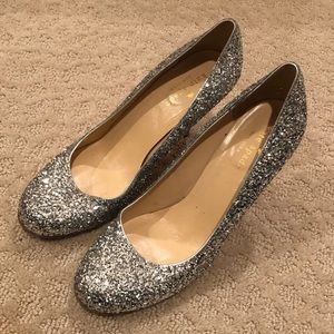 Kate Spade Glitter Heels